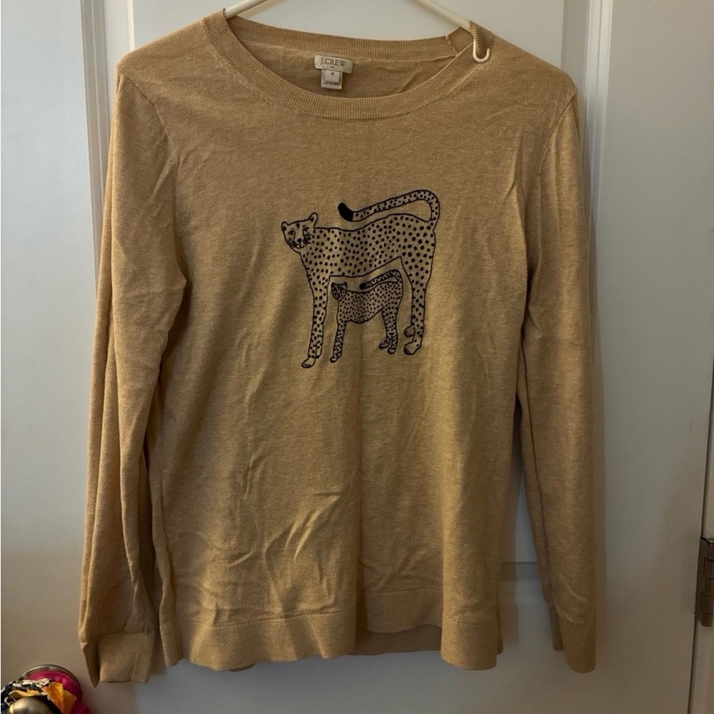 Tan Jcrew Sweater